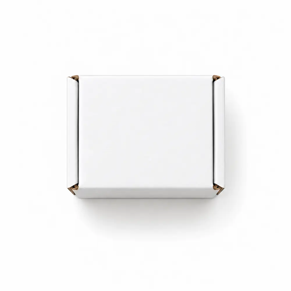 White 2.5 x 2 x 1.5 inch mailer box